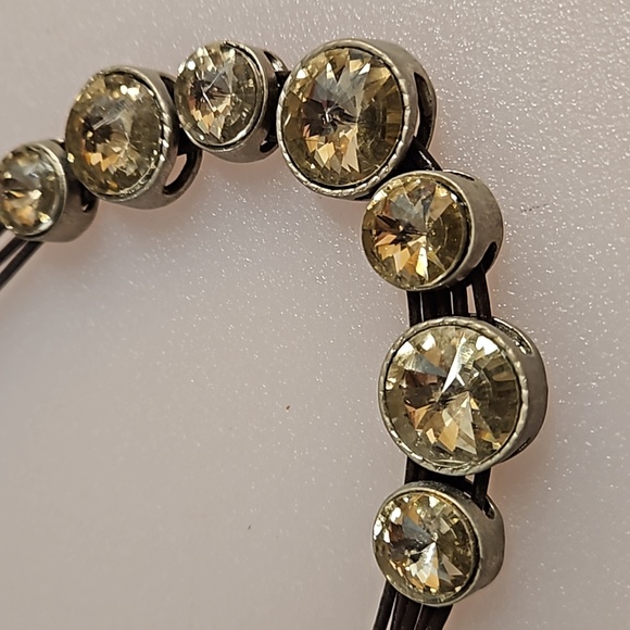 Lot of 7 statement necklaces crystals beads rhinestones all wearable bag#4 - Picture 12 of 13